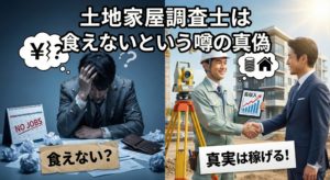 土地家屋調査士は食えないという噂の真偽