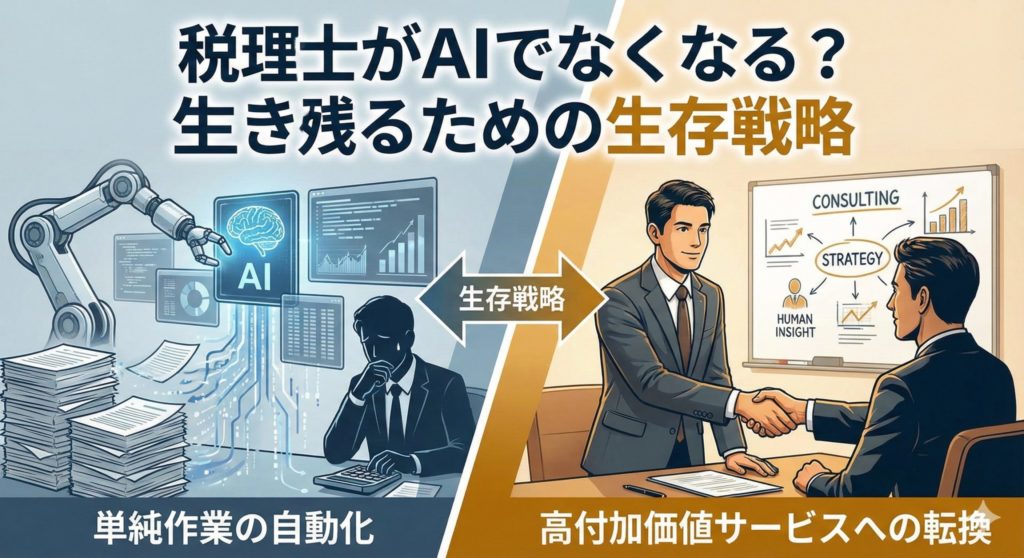 税理士がAIでなくなる？生き残るための生存戦略