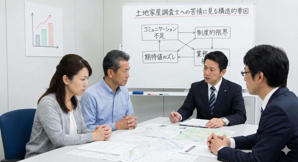 土地家屋調査士への苦情に見る構造的要因