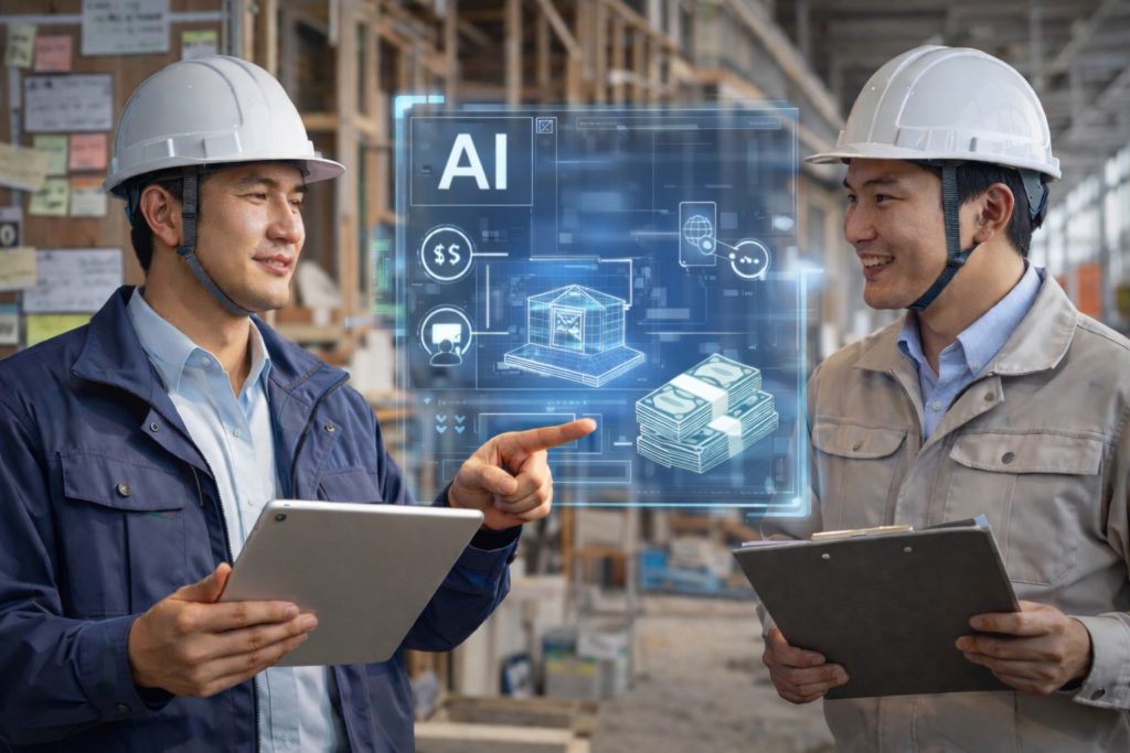 失敗しない工務店のAI活用!導入手順と最新ツール・補助金