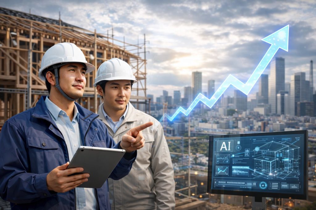 工務店がAI活用で乗り越える「2026年の壁」と導入メリット